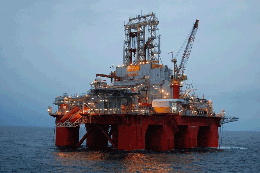 aker barents rig