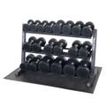 GDR363B - Body-Solid 3-Tier Dumbbell Rack