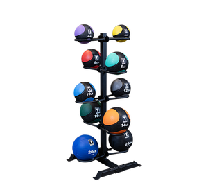 GMR20-MEDPACK Body-Solid Ball Rack with 10 Medicine Balls Package