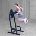 GVKR60B - Body-Solid Vertical Knee Raise & Dip