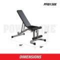 PFID130X - Powerline Flat Incline Decline Bench